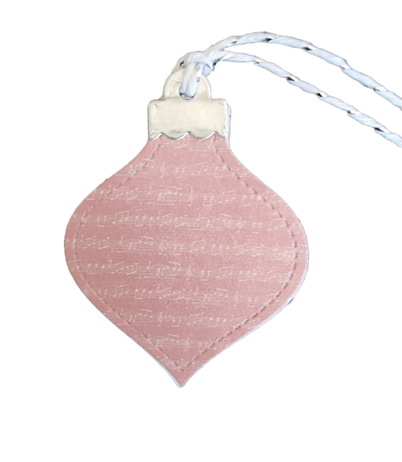 Pink Music Ornament - Image 2