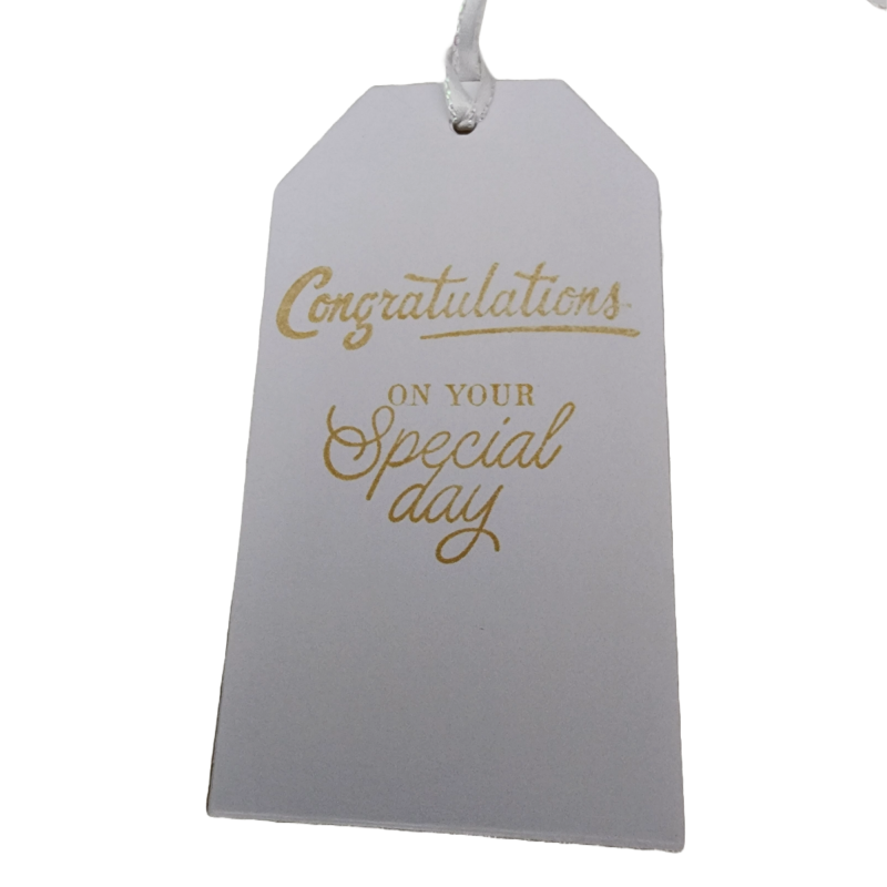 WEDDING CAKE GIFT TAG - Image 2