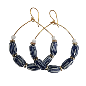 Blue and White Hoops