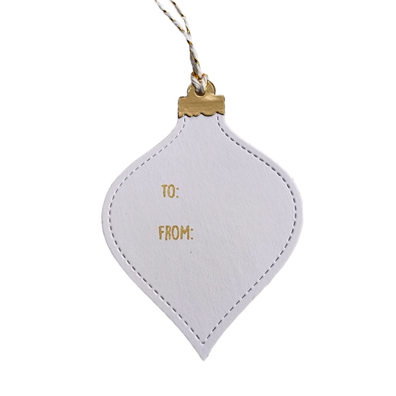 Opulence Striped Bell Tag - Image 2