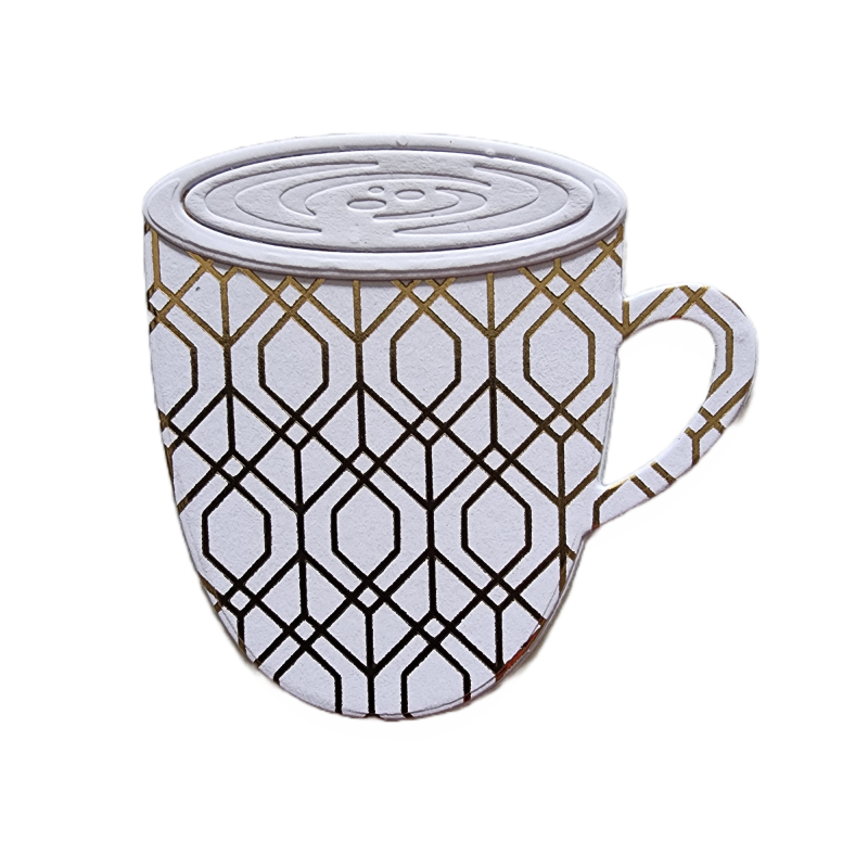 Opulence Gold Mug Gift Tag Set - Image 5