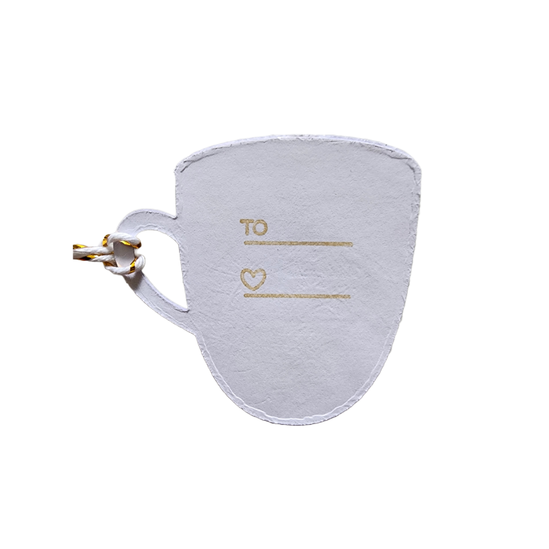 Opulence Gold Mug Gift Tag Set - Image 7