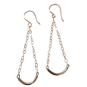 STERLING BARS EARRINGS