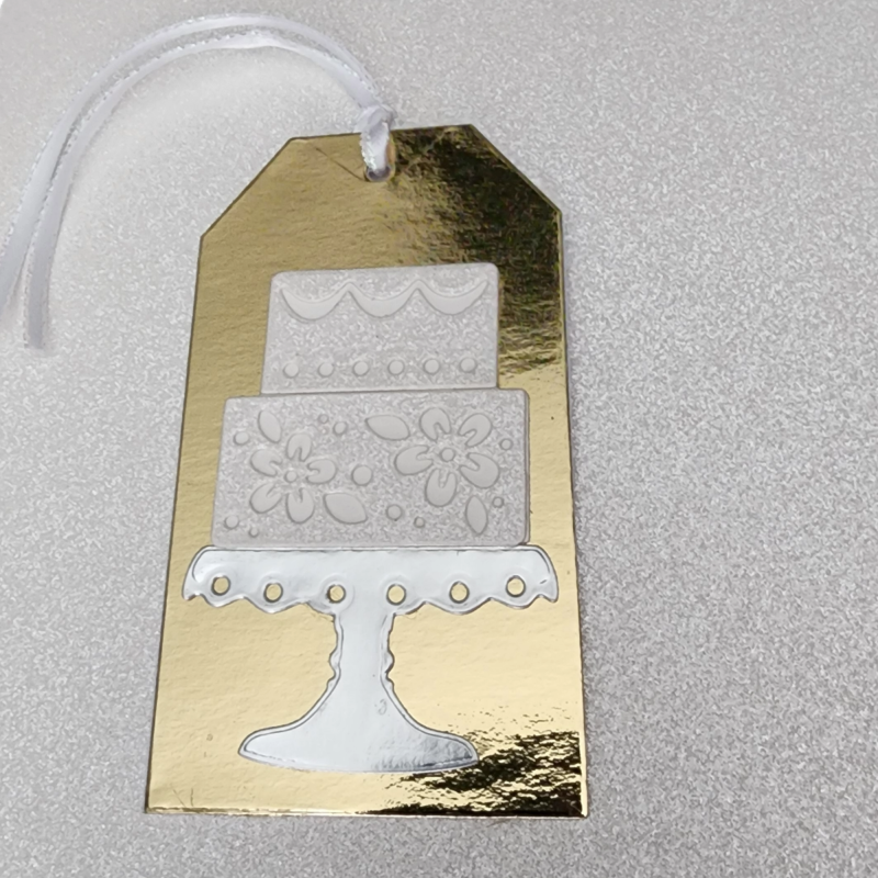 WEDDING CAKE GIFT TAG - Image 3