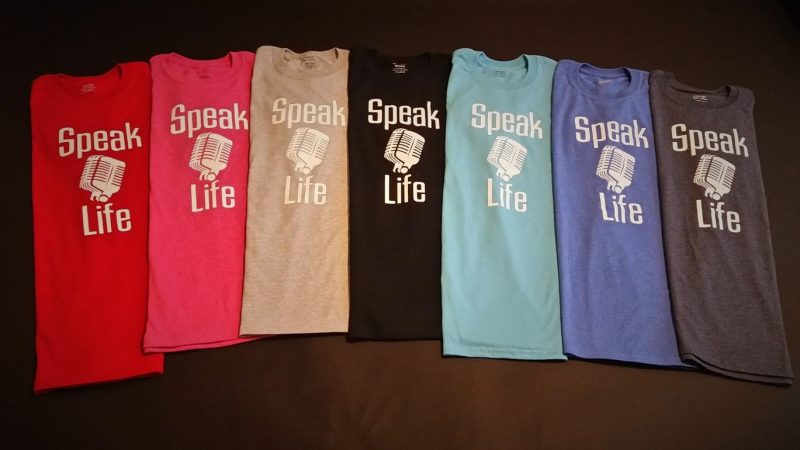 Speak Life T-Shirt Microphone - Image 2