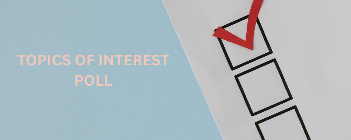 Topics of Interest Poll on stylishcreativeyou.com blog