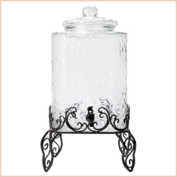 5 Gallon Hammered Water Dispenser for Rent, $30/Day